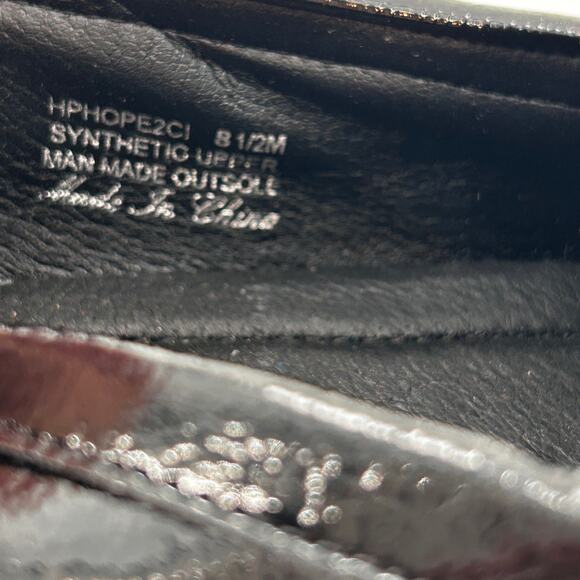 Donald J. Pliner Glossy Black Loafers - Picture 7 of 7